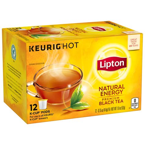 lipton natural energy tea